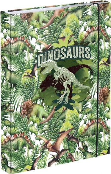 Mappen voor A5 schoolschriftjes BAAGL Dinosaur