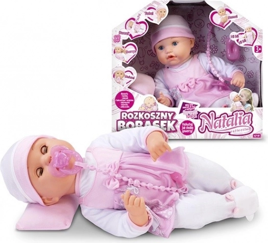 Interactieve babypop met accessoires Natalia Collection