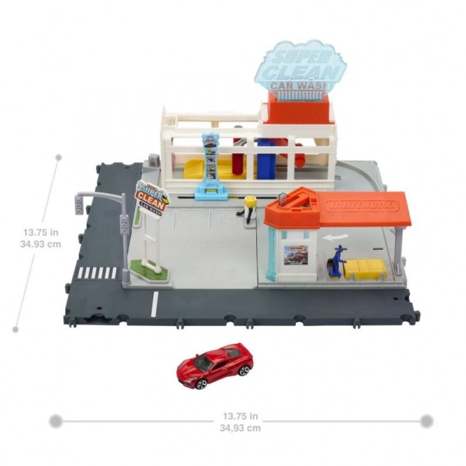 Sada Matchbox Echte Avonturen Autowasstraat