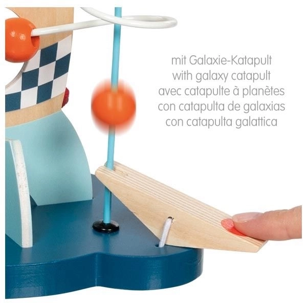 Lelin Toys houten kralenlabyrint