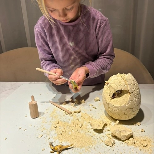 Jurassisch ontdekking - dinosaurus ei