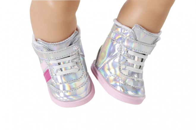 BABY born Holografische sportschoenen voor poppen 43 cm