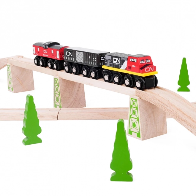 CN Trein locomotief Canadese Spoorwegen