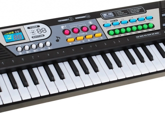 Kinderkeyboard met 49 toetsen 5+ met microfoon en opname