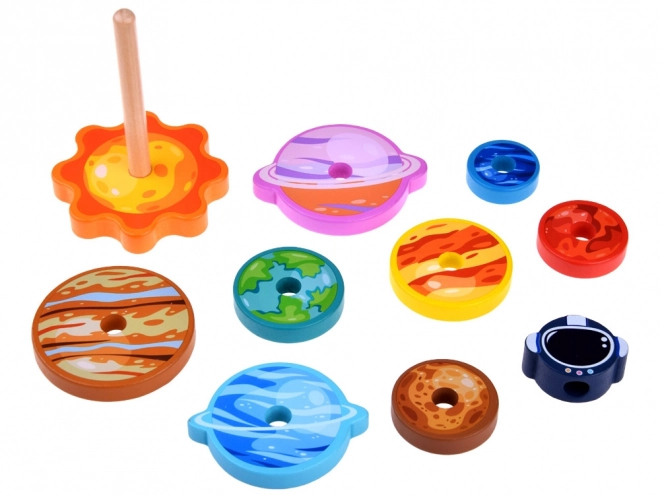 Houten puzzel Ruimte