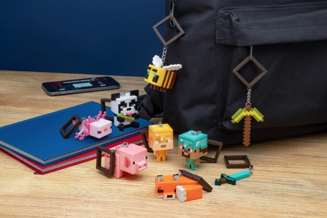 Figurine met Minecraft-motief