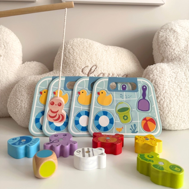 Tooky Toy spel vissen vangen