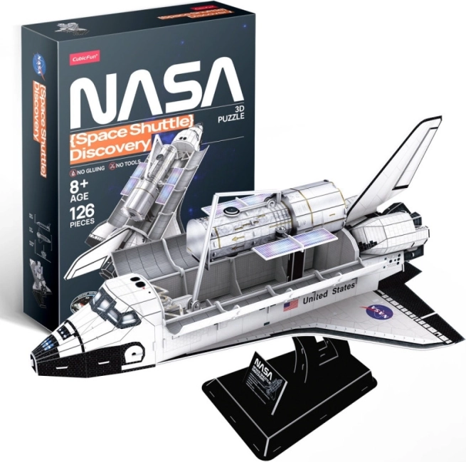 3D-puzzel Space Shuttle Discovery – 127 stukjes