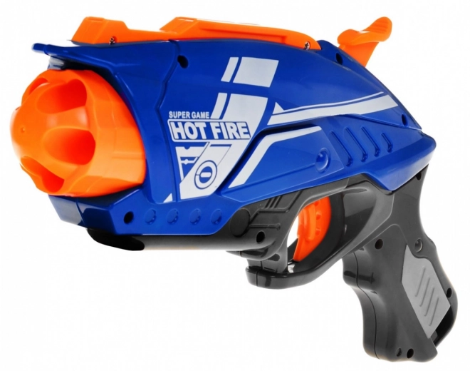 Handmatig pistool voor kinderen 6+ Blaze Storm Veermechanisme + 20 lange foamkogels