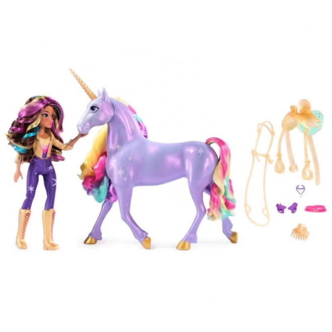 UNICORN ACADEMIE LICHTGEVENDE EENHOORN WILDSTAR MET POP SOPHIA 24cm