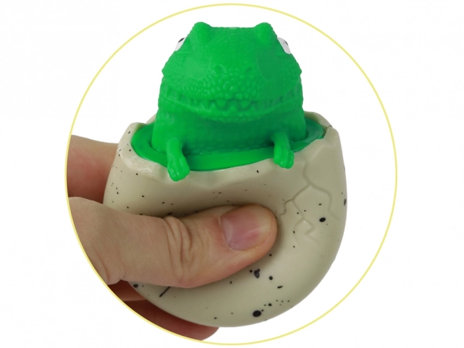Antistress Speelgoed Dinosaurus in Ei Squishy squishy