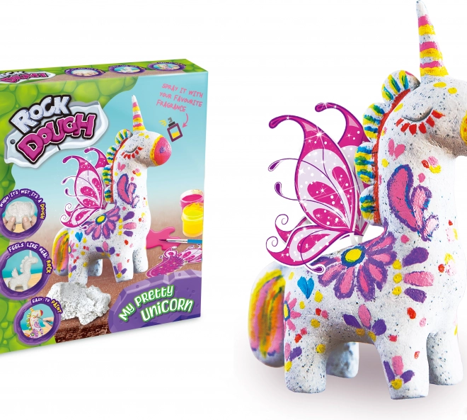 Paulinda creatief set Eenhoorn van steenmassa