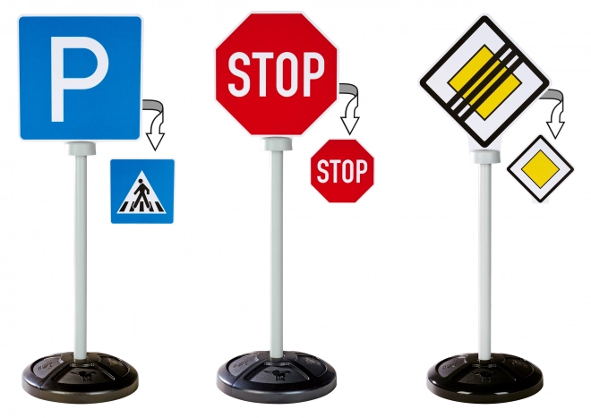 Set verkeersborden voor kinderen