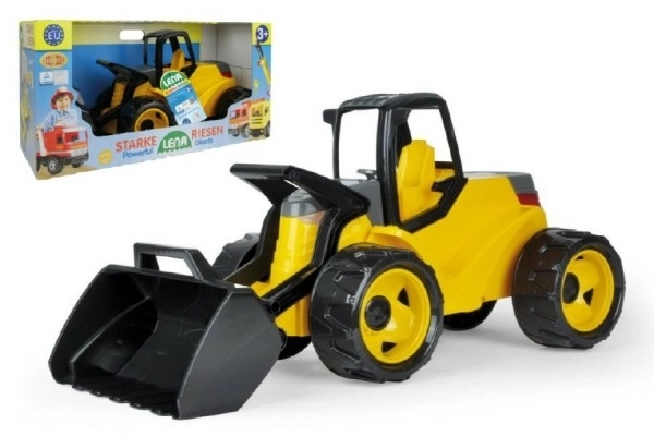 Grote Geel-Zwarte Lader Giga Trucks