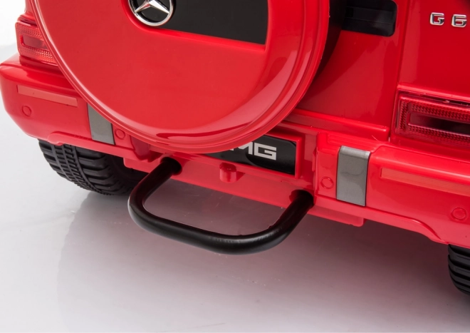 Kinderen auto op accu Mercedes G63 rood
