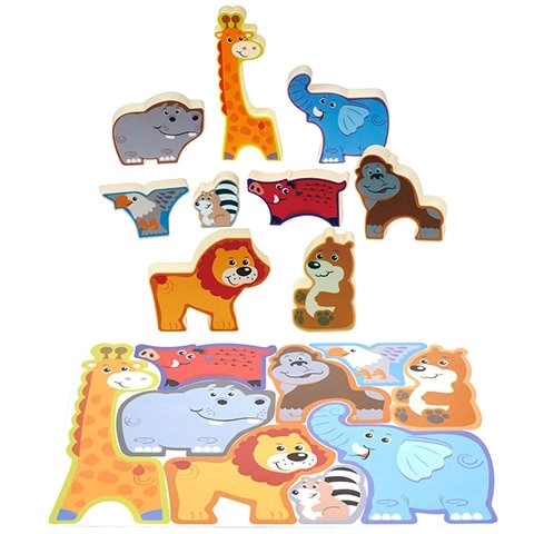 Wilde safari puzzel
