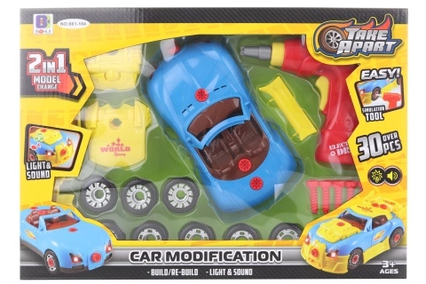 Schroefconstructieset - auto