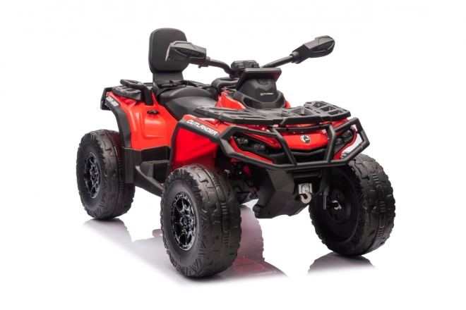 Elektrische kinderquad Can Am Outlander met bestuurder