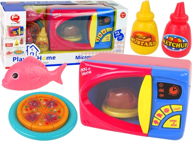 Kinder magnetron met accessoires op batterijen