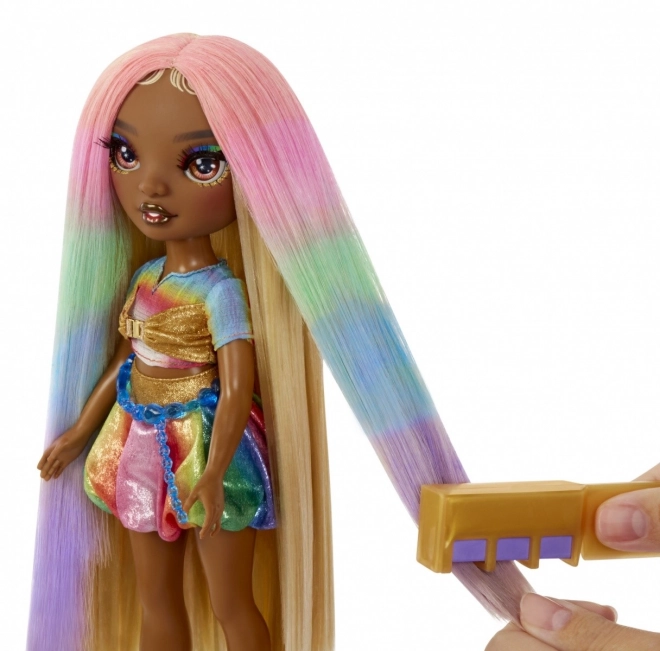 Rainbow High pop Meline met haarkrijt