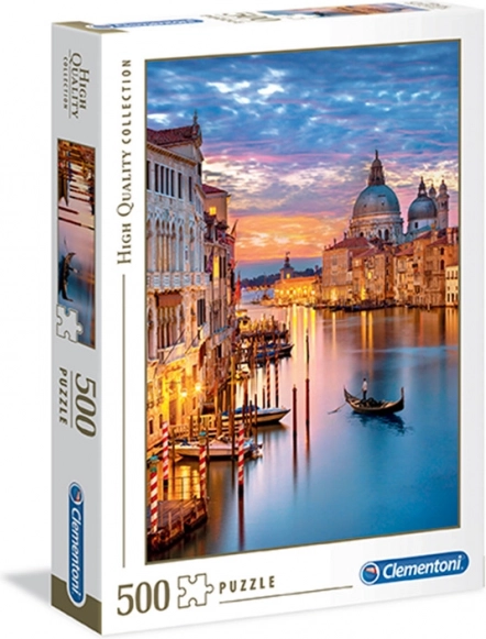 Puzzel Verlichting van Venetië 500 stukjes