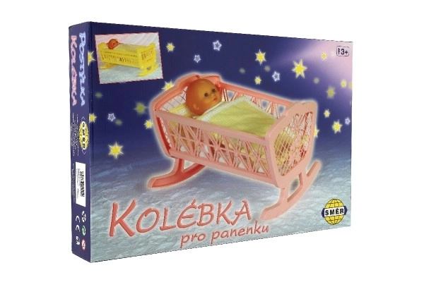 Kunststof poppenbedje zonder set