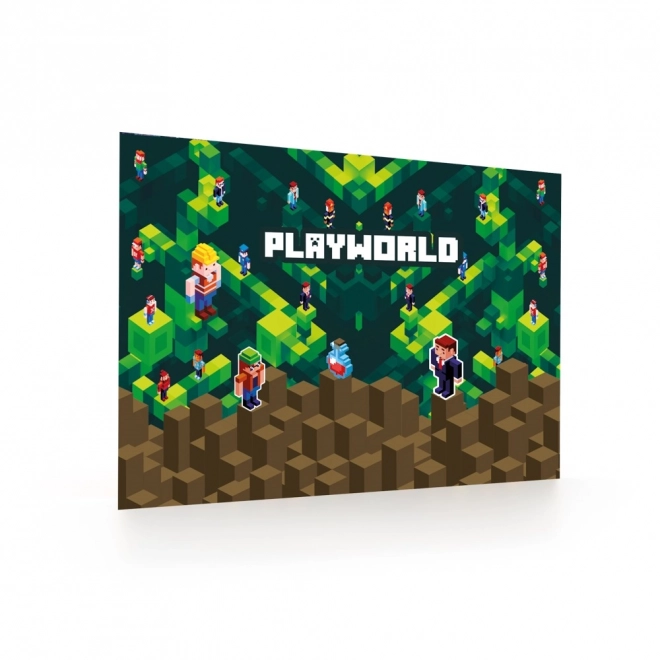 Bureauonderlegger Playworld 60x40cm