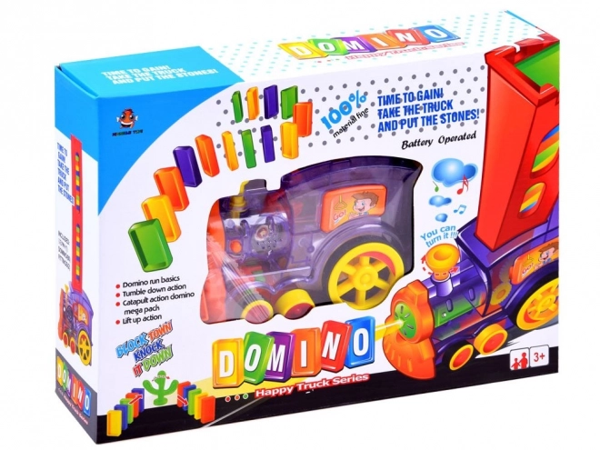 Domino locomotief bouwpakket