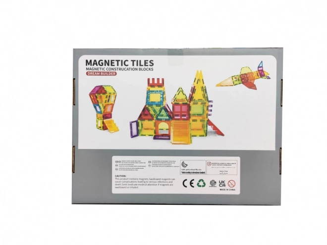 Kleurrijke magnetische bouwset