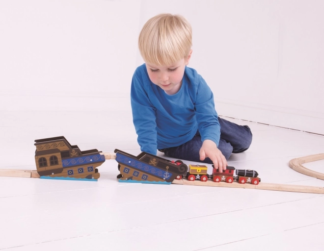 Brede compatibiliteit met houten treinbanen