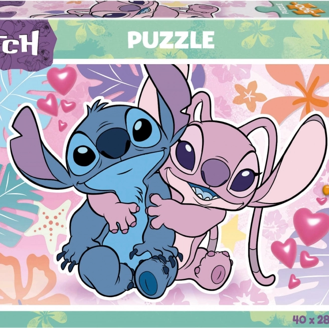 Puzzel Disney Stitch en Angel 300 stukjes