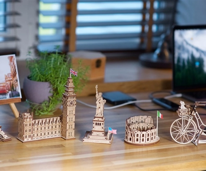 Ugears 3D houten mechanische puzzel Colosseum