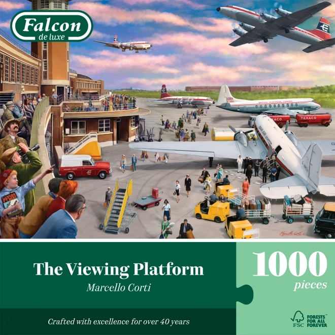 FALCON Puzzel Observeerplatform 1000 Stukken