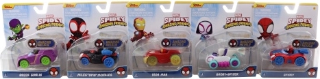 Auto Spidey en vrienden