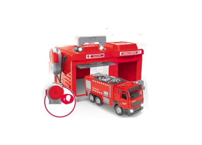 Brandweer speelset - garage