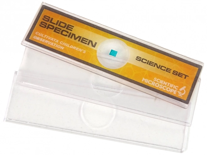 Kinder educatieve microscoop geel