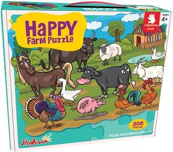 Boerderijpuzzel 208 stuks