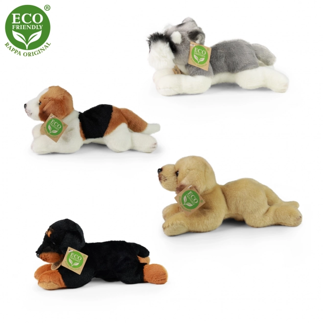 Pluchen hond ECO vriendelijk 16 cm