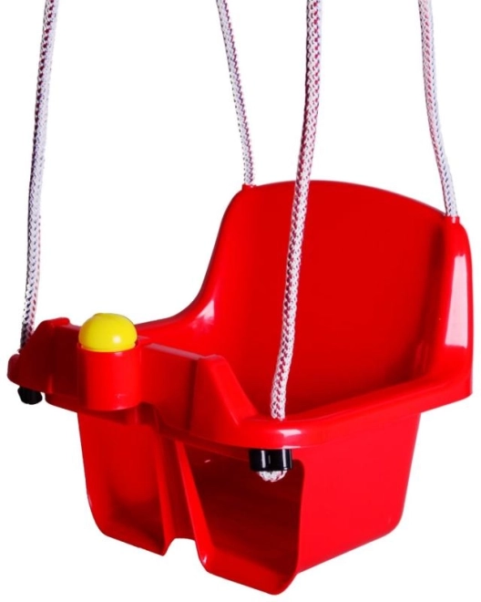 Schommel met claxon - rood