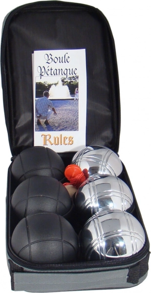 petanque provence set 6 boules in etui