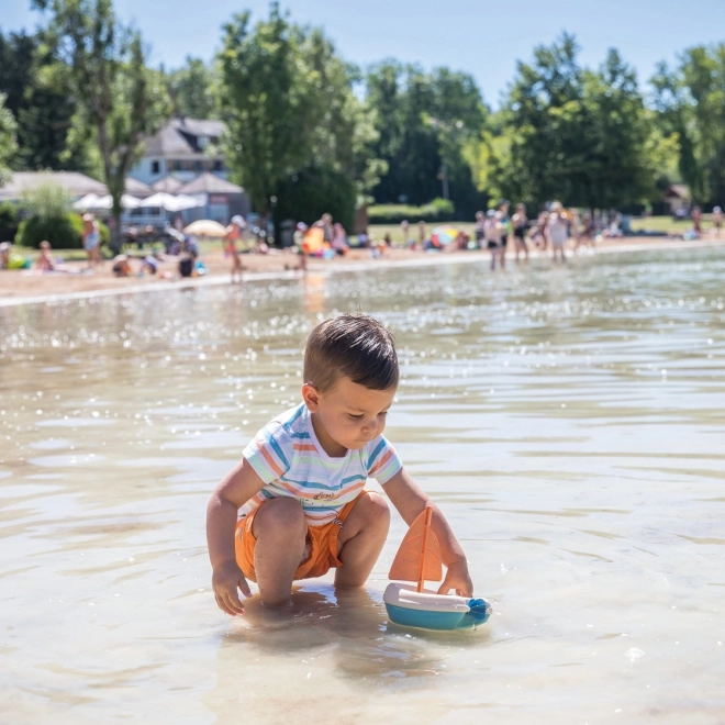 Smoby Little Green Bioplast Zeilboot voor Water