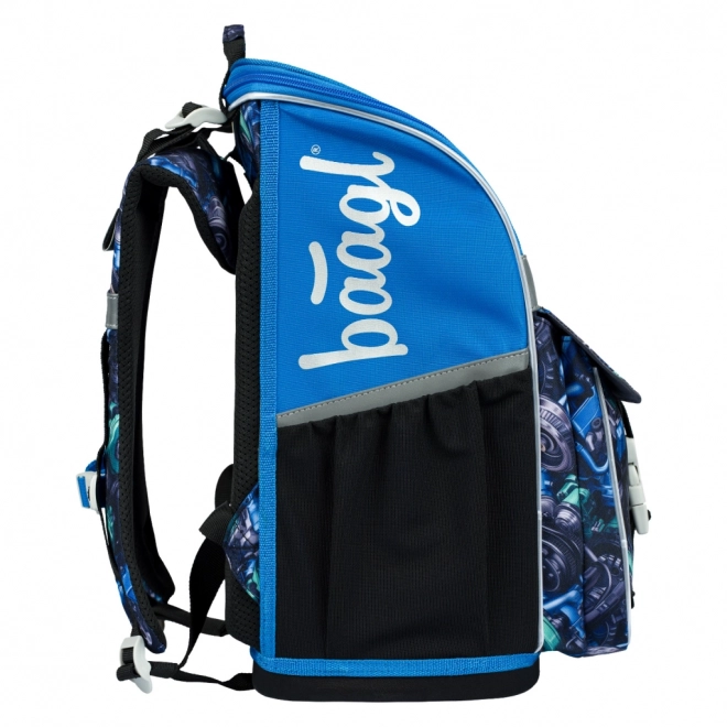 BAAGL 3 DELIGE SET Zippy Raceauto: boekentas, etui, zak