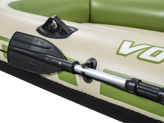 Opblaasboot voor 3 personen met riemen Voyager X3