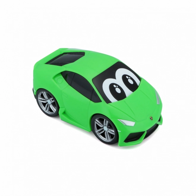 auto met grote ogen Lamborghini