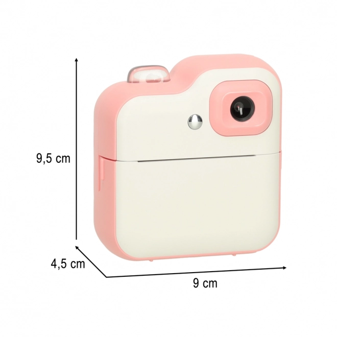Kinderen instant camera met thermoprint 24MP met 1GB geheugen – roze