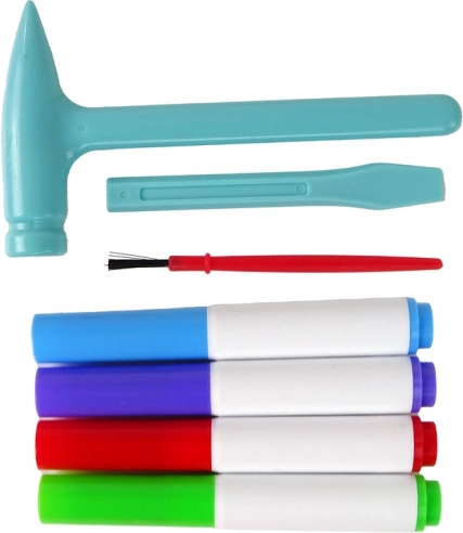 Veilige tools en gekleurde stiften