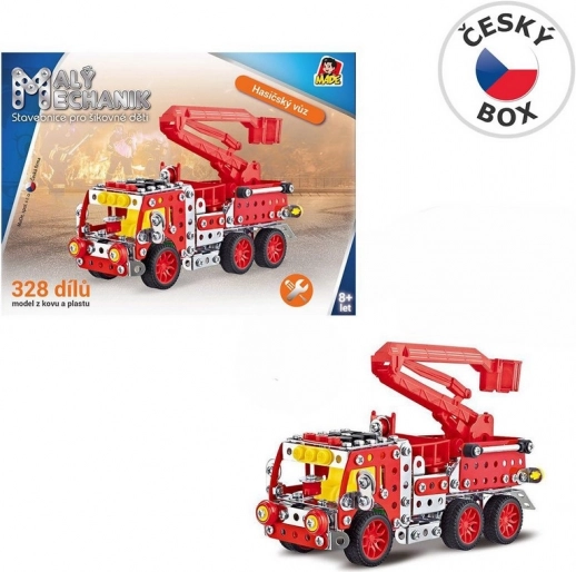 Kleine Mechanicus brandweerwagen met platform, 327 stuks