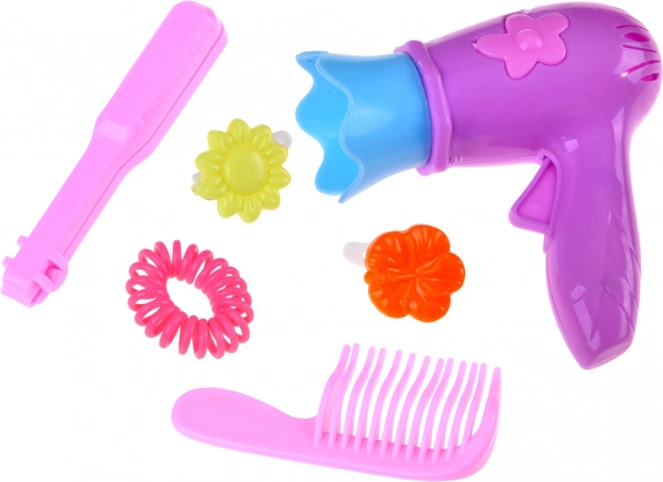 Rijke set kappersaccessoires