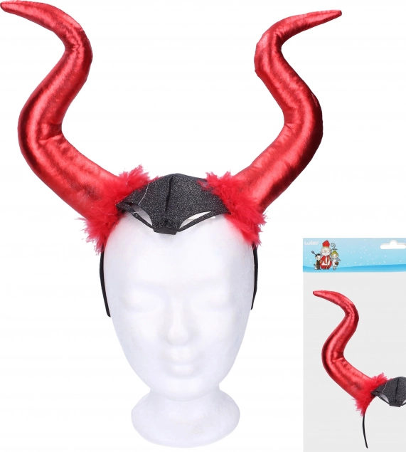 Duivelige hoorns met diadeem