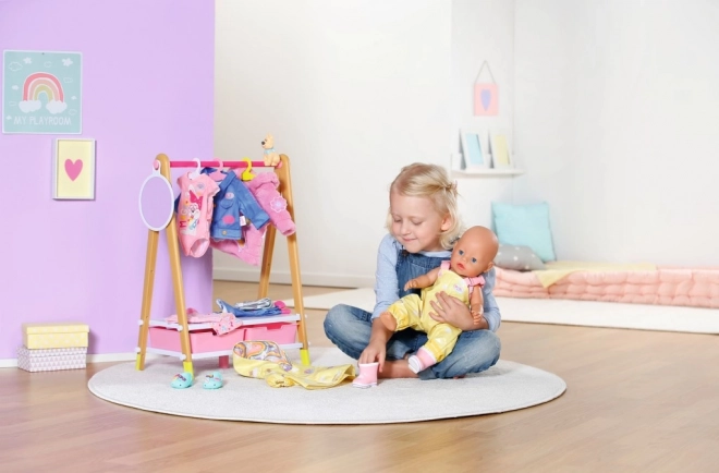 BABY born deluxe regenoutfit voor poppen 43 cm
